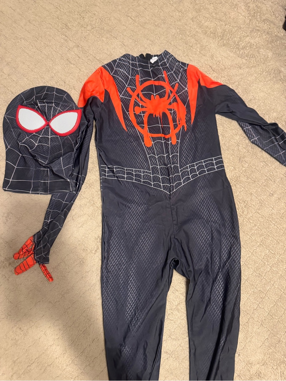 Marvel Kids Spin Spider-Man Costume size small